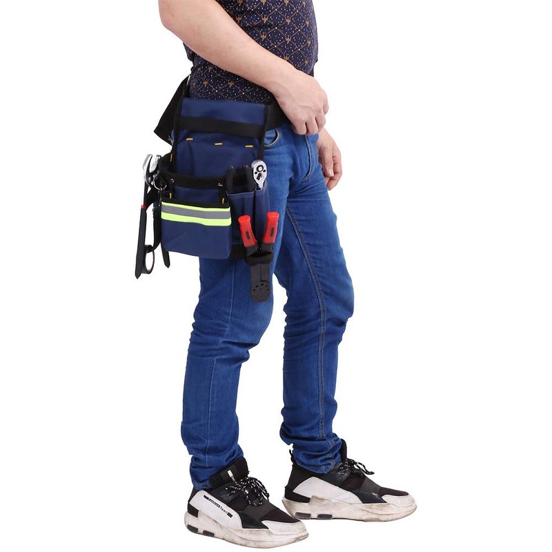 Electrician's Belt Bag Tool Holder Practical Work Bag with Belt