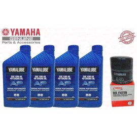 YAMAHA Oil Change Kit w/ OEM Filter FX-SHO SVHO FZR FZS GP1800 69J-13440-03-0