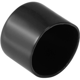 MACHSWON 8pcs Rubber End Caps 40mm ID, Vinyl Round End Cap Cover Screw Thread Protectors Tube Bolt Cap for protection of Screws Tubes Cables Wires, etc