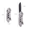 ZOVEDAIUG Multitool Wrench With 7 Tools/Pliers/Wire Cutter/Flat Screwdriver/Phillips Screwdriver, Portable