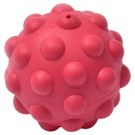 PLATZ PET SUPPLIES & FUN Dog Toy Atomic Ball Mini Red