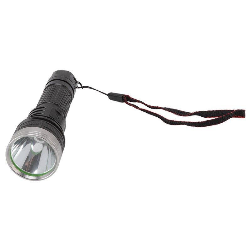 LED Flashlight 2 Levels High Brightness SST40 Wick White Light