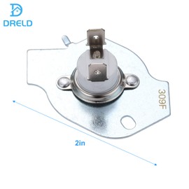 3977393 Dryer Thermal Fuse, Replacement for Whirlpool, Kenmore, KitchenAid, Replaces # AP3094244 3399848 AH334299 279816VP