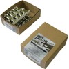 Velos Stainless Steel Eyeball Clips, Small, Pack of 20