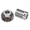 sourcing map #45 Steel Worm Gear Set 20T 1.5 Module