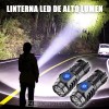 Zcgoingtech 2pzs Monstruo Tres Ojos Mini Linterna Tactica Ultra Potente