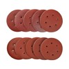 SPTA 100pcs 150mm Sanding Discs Pads, Hook and Loop 40#