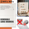 PITAPITA 1000pc Rotating Puzzle Board with Drawers and Cover, 1500