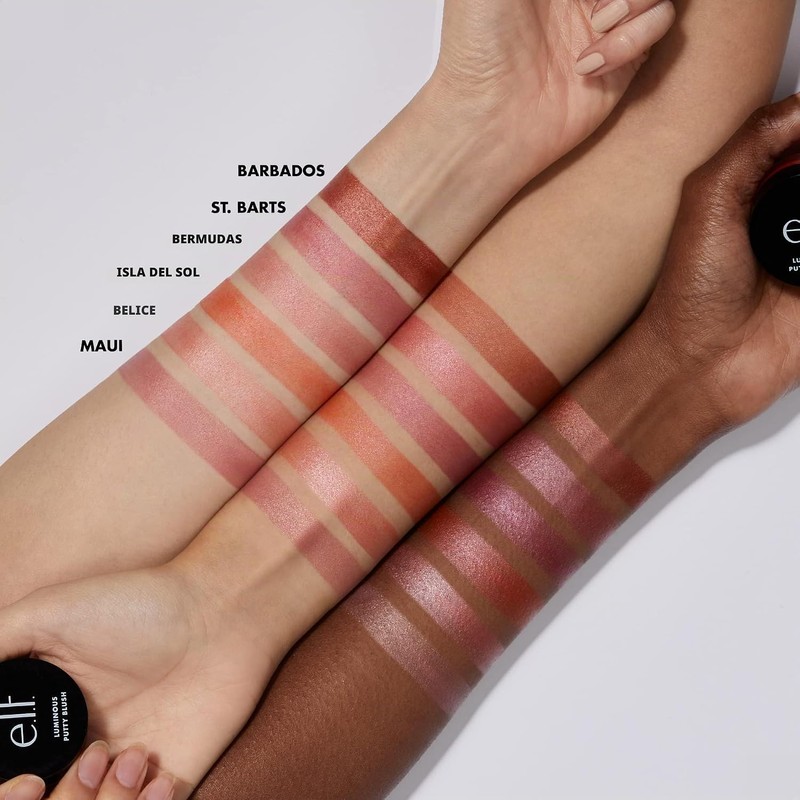 Rubor Luminous Putty e.l.f. Isla Del Sol – Brillo Cremoso