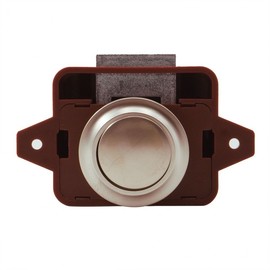 Push Button Door Lock for RV & Caravan Furniture - 26mm Hole 26mm 2ea