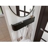 OLEEK Wall Coat Rack with Shelf - Wall Shelf with
