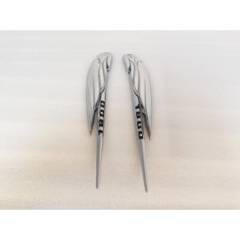 Unbranded Chrome ABS Eagle Emblems For Honda Goldwing GL1800B GL1800 Audio/Comfort 01-17