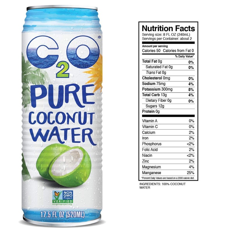 C2O+Pure+Coconut+Water+%7c+Plant+Based+%7c+Non-GMO+%7c+No+Added+Sugar+%7c+Essential+Electrolytes+%7c+17.5+FL+OZ+(Pack+of+24)