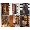 Heavy Duty Hidden Door Hinges - Thickened Solid Steel Pivot