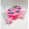 My Fancy Life Dollhouse Furniture - Dining Room Play Set