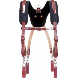 Occidental Leather 5055 Stronghold Suspension System Comfort Padded Suspenders