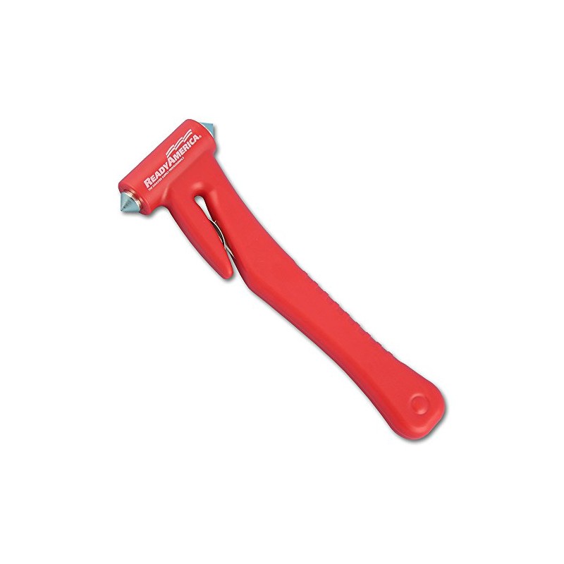 Ready America 75403 Auto Emergency Hammer & Seat Belt Cutter,
