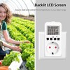 Digital Thermostat Plug Socket Reptile Temperature Controller Outlet Plug 230V