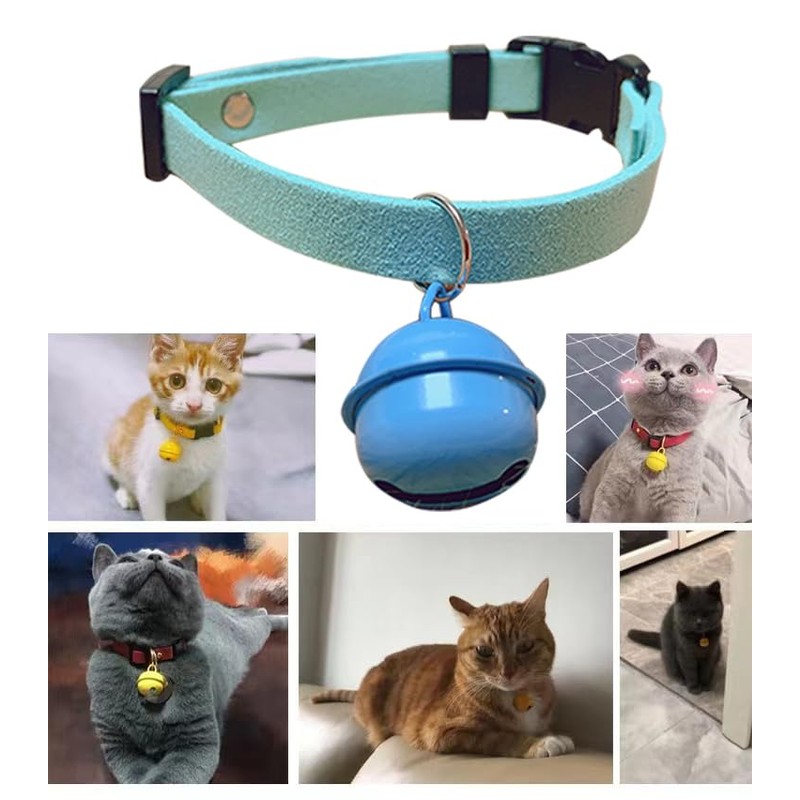 Cat Collar, Bell, Cat Collar, Includes Yellow Bell, Cute, Adjustable