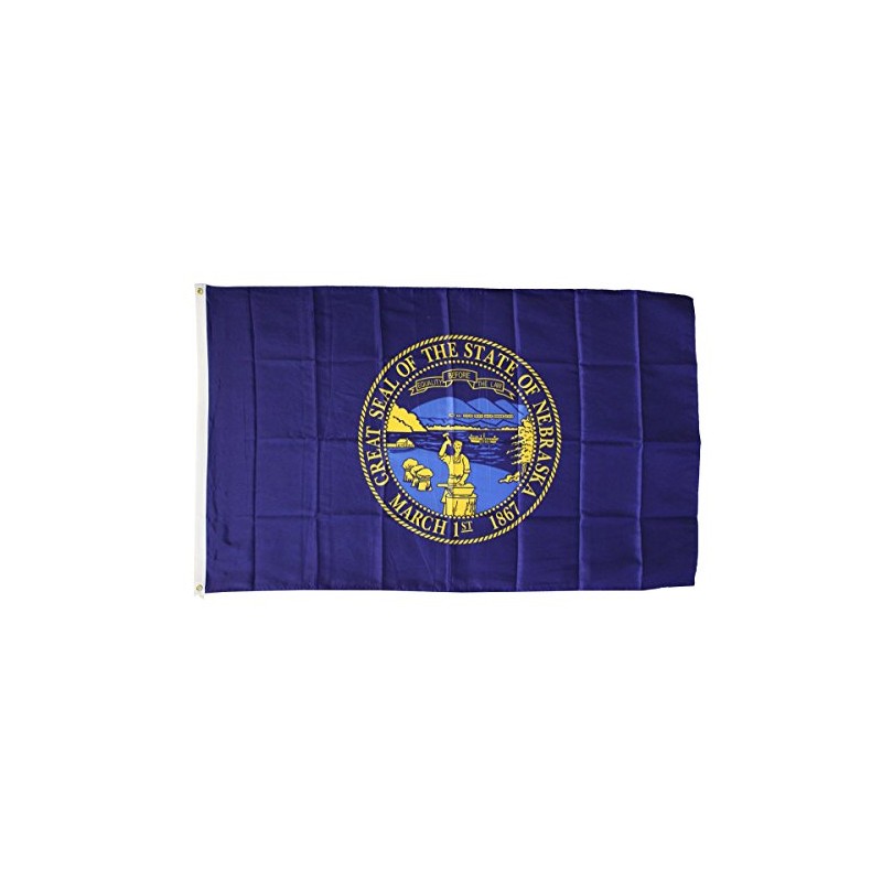 Nebraska - 3 ft x 5 ft Polyester State Flag