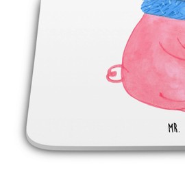 Mr. & Mrs. Panda 10er Set Untersetzer Set Schwein Glühwein - Geschenk, Untersetzer Design, Weihnachten, Punsch, Heiligabend, Wintermotiv,