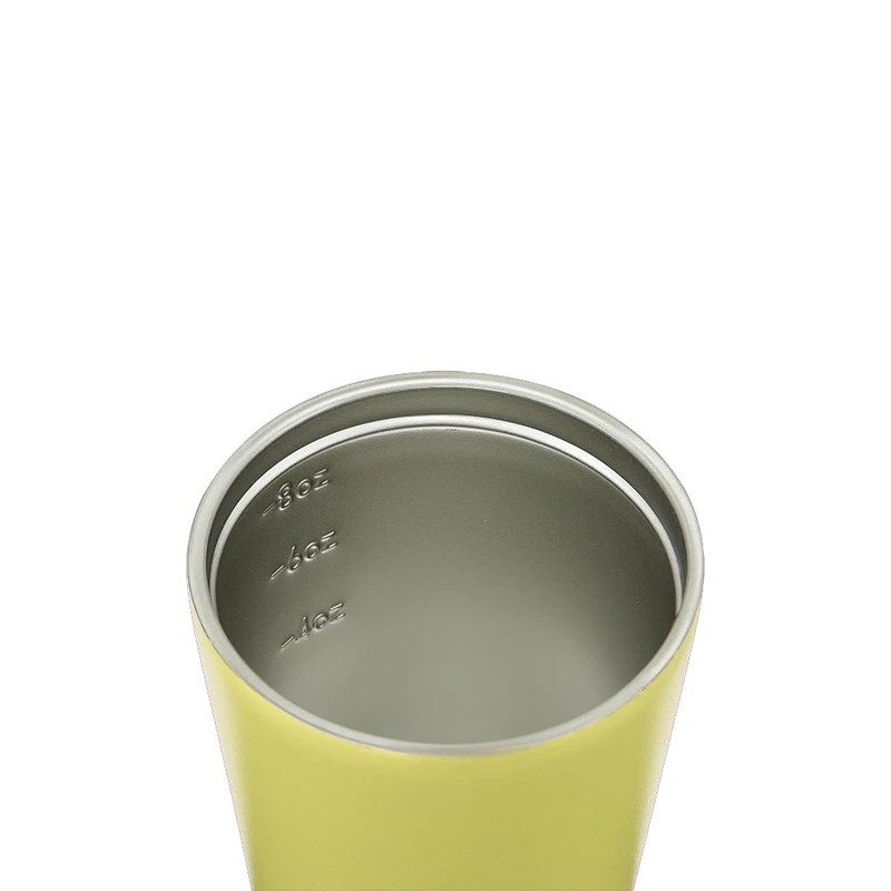 Fressko Bino Reusable Coffee Cup, 8 oz Capacity, Sherbert