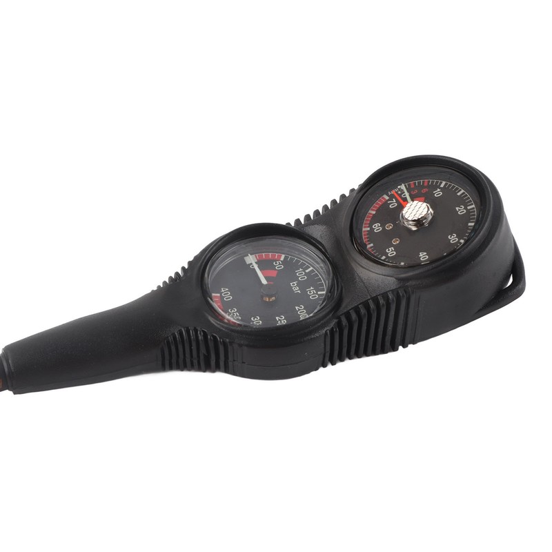 Professional Scuba Diving 2 Gauges Pressure Gauge Dive Digital Depth