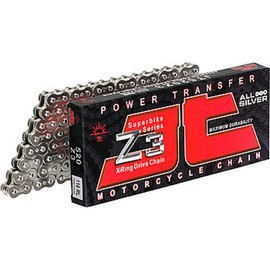 JT Chain JTC530Z3118RL (530 Series) Black Steel 118 Link Super Heavy Duty X-Ring Chain with Connecting Link
