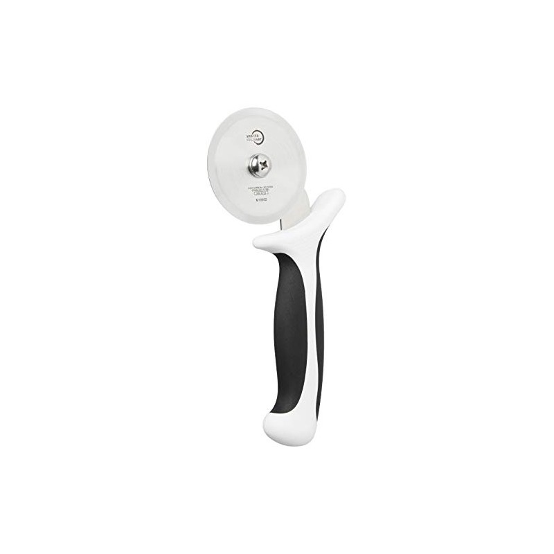 Mercer Culinary Millennia Pizza Cutter with White Handle, 2-3/4 Inch
