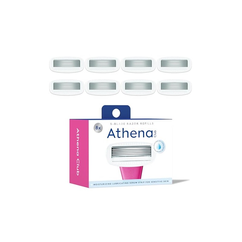 Athena Club Women's Razor Blade Refills - 8 Count