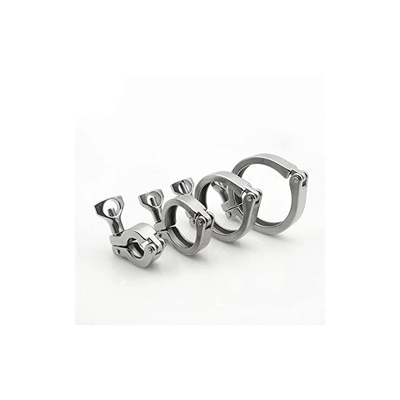 Beduan 2" Sanitary Tri Clamp 304 Stainless Steel Single Pin