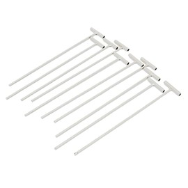 MiguCo 10pcs Pigeon Bird Entrance Trap One-Way Window Door Curtain Iron T Bars