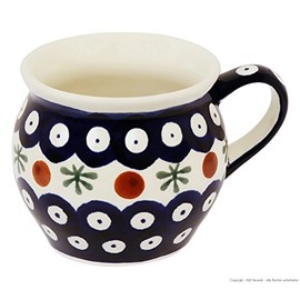 Bohemian cup made from Bunzlau V 0.16 Litre in design 41