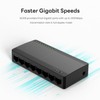 Tenda SG108, 8 Port Gigabit Switch, Unmanaged Home Ethernet Switch,