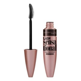Máscara de Pestañas Maybelline Lash Sensational Waterproof Very Black 9ml - Volumen y Alargamiento Profesional