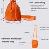 Bowan Small Camera Bag,Camera casing bag,Soft Cute Camera Pouch Handbag