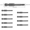 Pack of 10 T20 Torx Bit 50 mm Long, 1/4