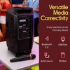 Pyle PSBT105A - 1000W Portable Bluetooth PA Speaker, 10'' Subwoofer,