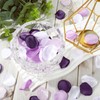 AnyDesign 600Pcs Silk Rose Petals Purple Lavender Flower Petals Artificial