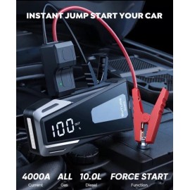 BUTURE Beta05 Car Battery JumpStarter 4000A Jump Box 23800mAh 88.06Wh compact
