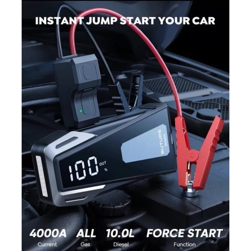 BUTURE Beta05 Car Battery JumpStarter 4000A Jump Box 23800mAh 88.06Wh
