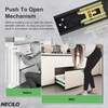 NECILO Push to Open Drawer Runners 300 mm, 45 kg