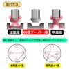 [Partools] Lock Nuts Blue Car Tire Wheel Nuts M12 Short
