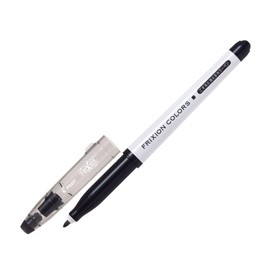 Pilot Friction Colors Erasable Color Pens, Black, 10 Count SFC100M10B