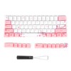 73PCs Sublimation Keycaps PBT Mechanical Keyboard Accessory PC Parts with