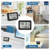 Mini Thermometer Hygrometer Indoor Room Thermometer Humidity Meter LCD Digital
