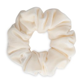 SXQLYH Haargummi Scrunchie Samt Velvet Elastics, Große Haargummi Dickes Weiches Bequemes Samthaargummi, Scrunchies Zopfgummi Pferdeschwanz Halter Hair Bobbles für Damen Dickes Langes Haar (Beige)