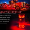 ALFU 3/4" Inch 20 Pcs Red Round LED Trailer Side