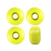 choice Skateboard 99a Wheels, Yellow, 52 mm