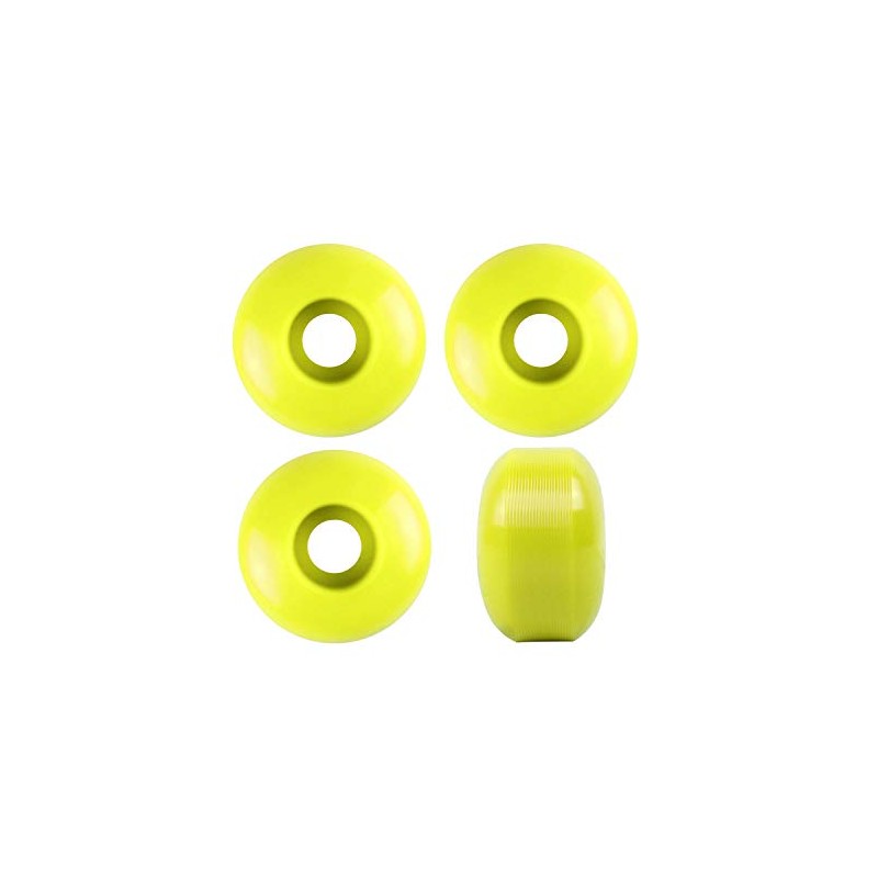 choice Skateboard 99a Wheels, Yellow, 52 mm